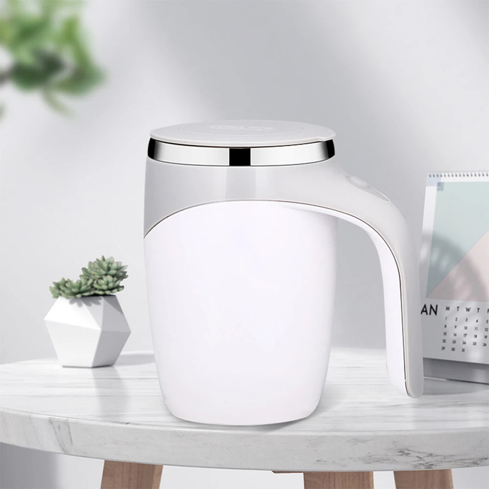 Automatic Self-Stirring Stainless Steel Mug