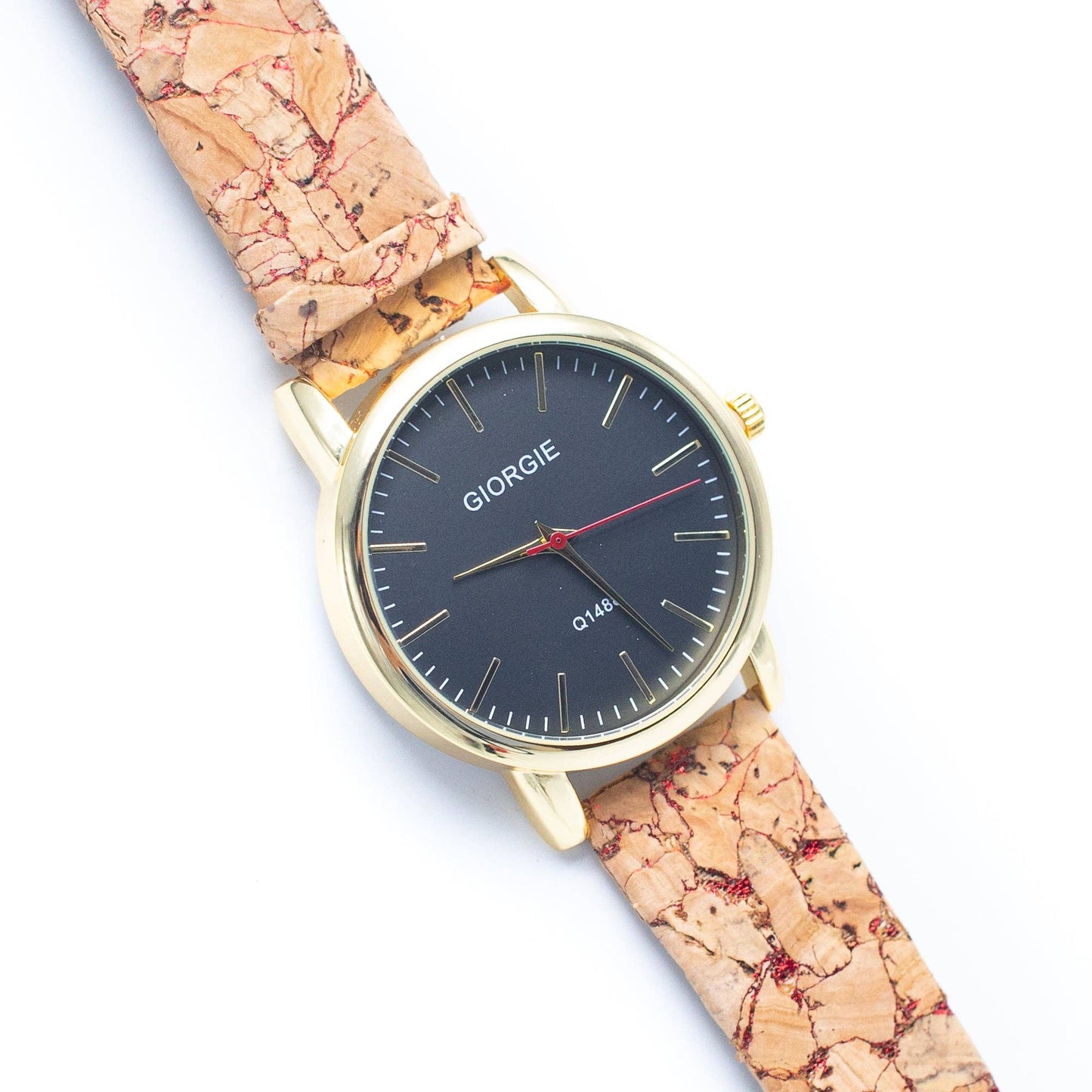 Unisex Eco-Friendly Cork Watch: Natural Style-3