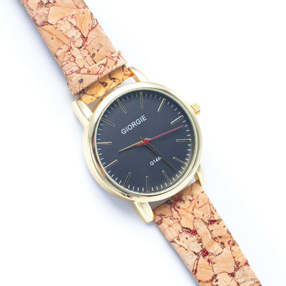 Unisex Eco-Friendly Cork Watch: Natural Style-3