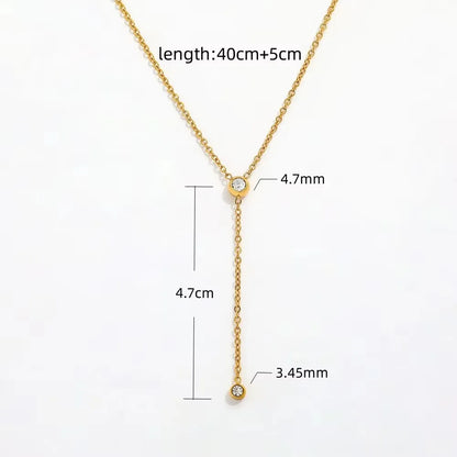 Y-Tassel Pendant Necklace