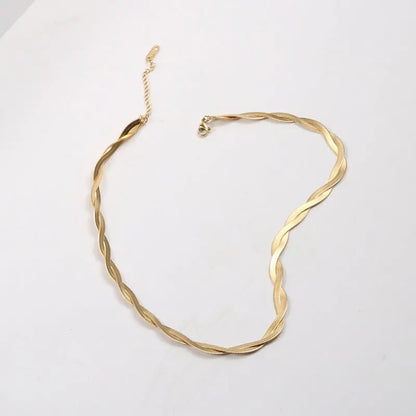 Chain Knot Choker Necklace