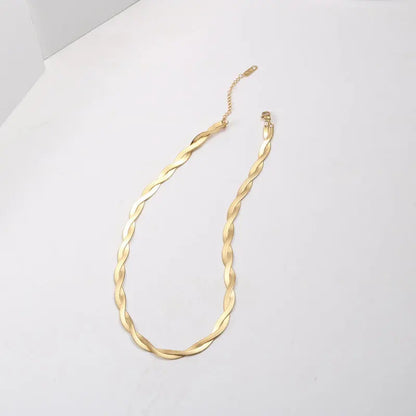Chain Knot Choker Necklace