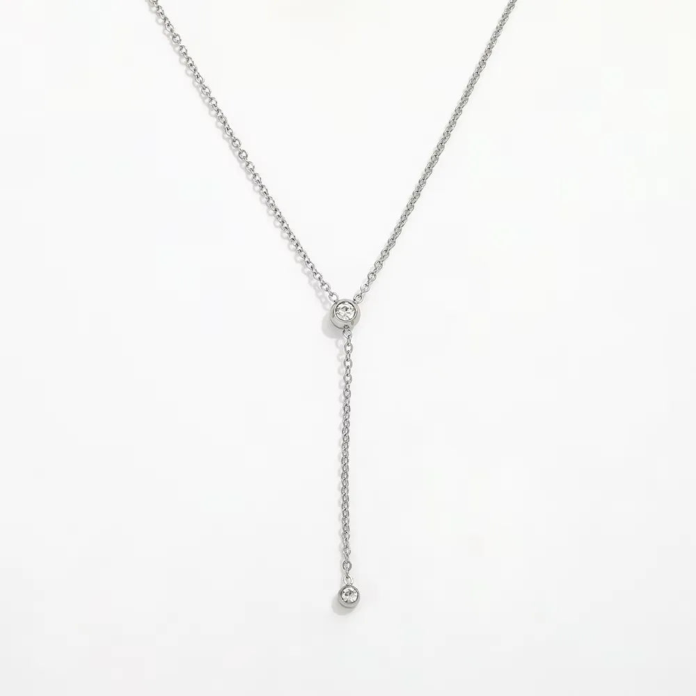 Y-Tassel Pendant Necklace