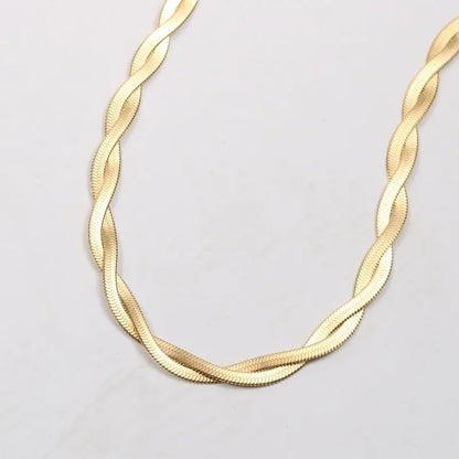 Chain Knot Choker Necklace