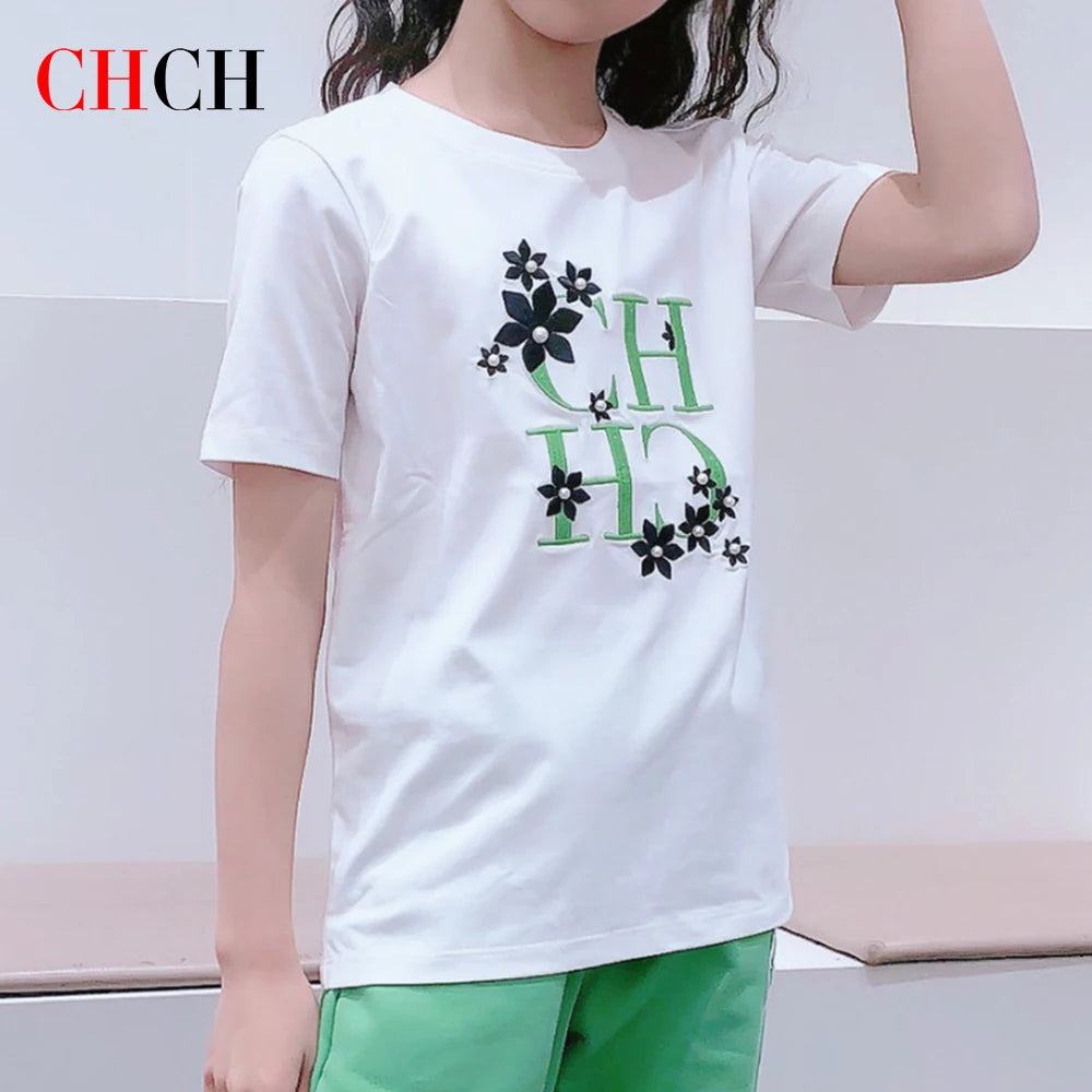 Chch Summer Children's Short-Sleeved T-Shirt