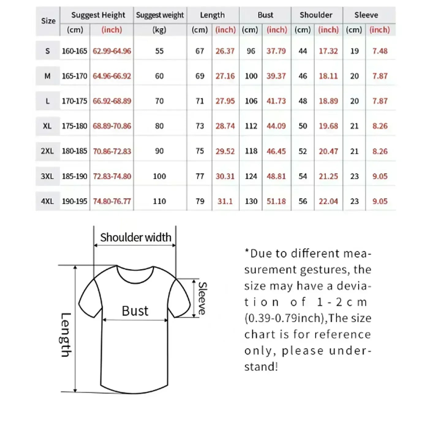 Summer Fashion Short Sleeve Men and Women T-shirt Movement