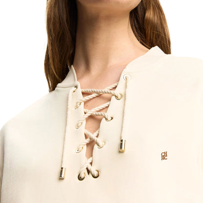 CHCH Summer Embroidered V-Neck Blouse