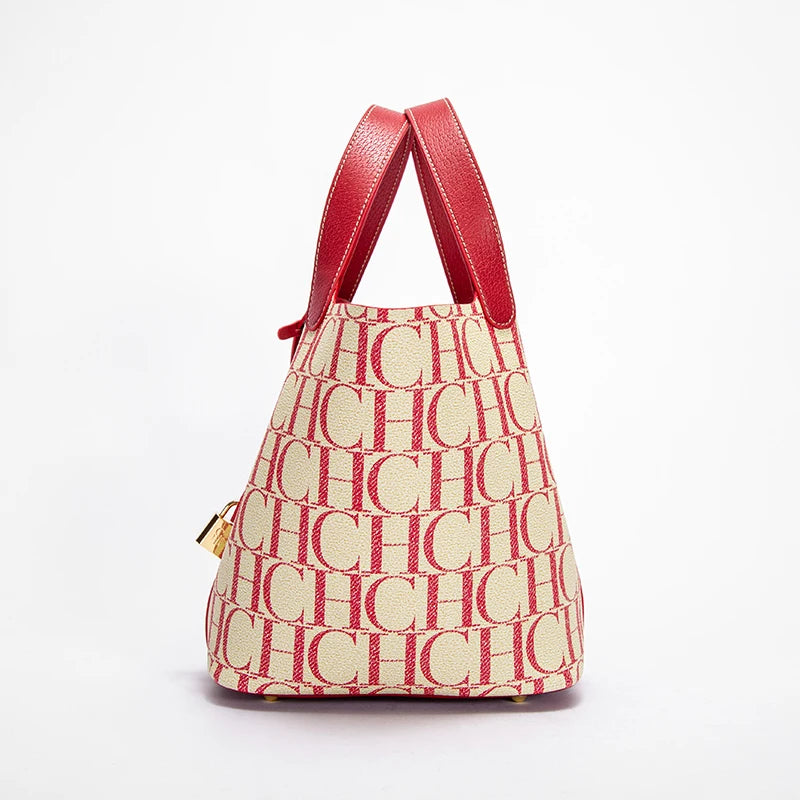 CH Retro-Style Large Vegetable Basket Bag