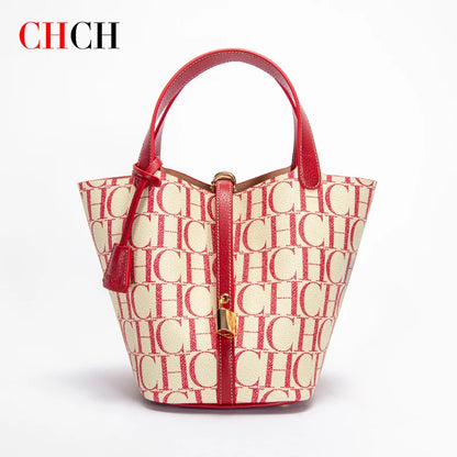 CH Retro-Style Large Vegetable Basket Bag