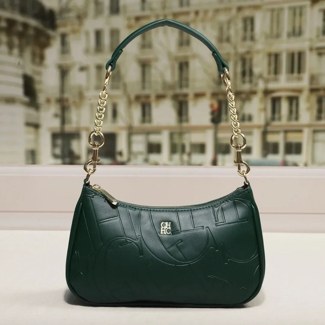 CH Women’s Bent‑Moon Shoulder &amp; Crossbody Bag