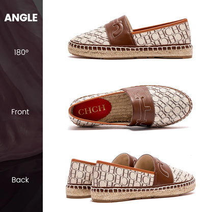 CHCH Women’s Handmade Hemp-Bottom Beach Flats