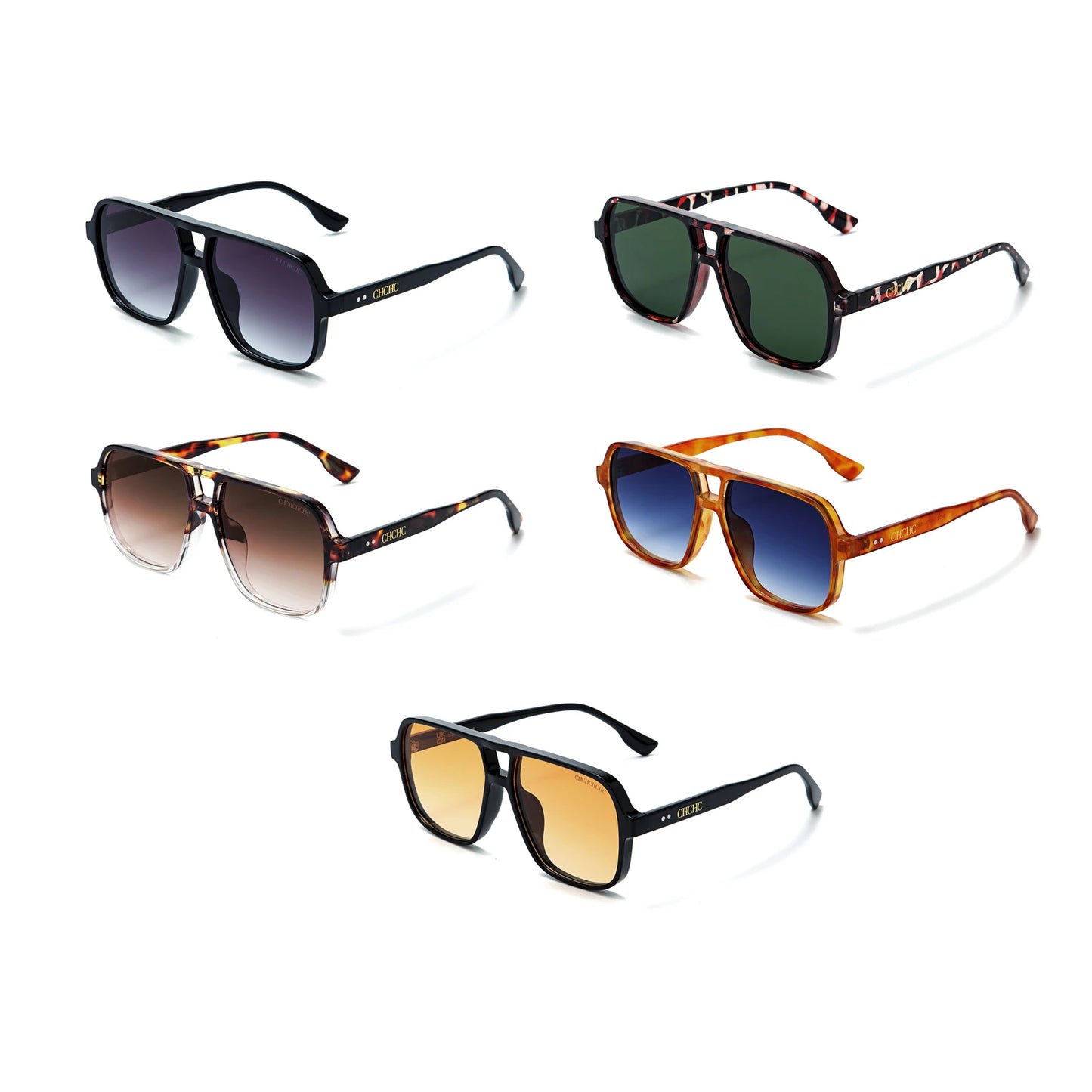 CH High-Quality Gradient Lens Sunglasses