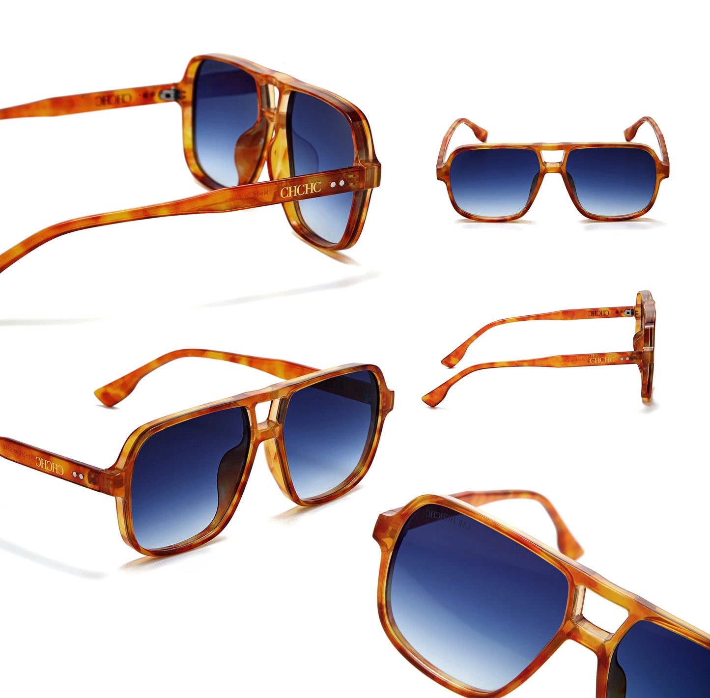 CH High-Quality Gradient Lens Sunglasses