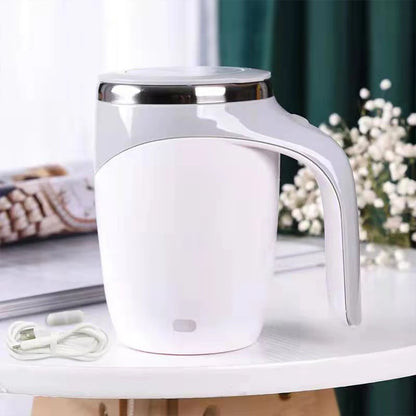 Automatic Self-Stirring Stainless Steel Mug