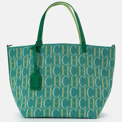 CH Women’s Letter-Print Large-Capacity Tote