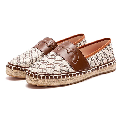 CHCH Women’s Handmade Hemp-Bottom Beach Flats