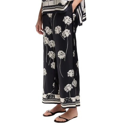 CH Retro‑Inspired Loose V‑Neck Shirt &amp; Wide‑Leg Pants Set