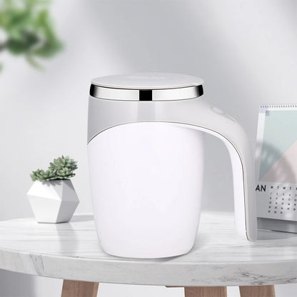 Automatic Self-Stirring Stainless Steel Mug