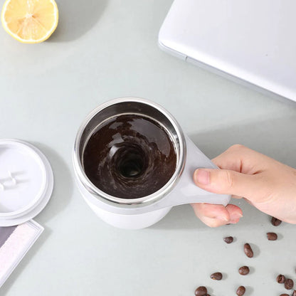 Automatic Self-Stirring Stainless Steel Mug