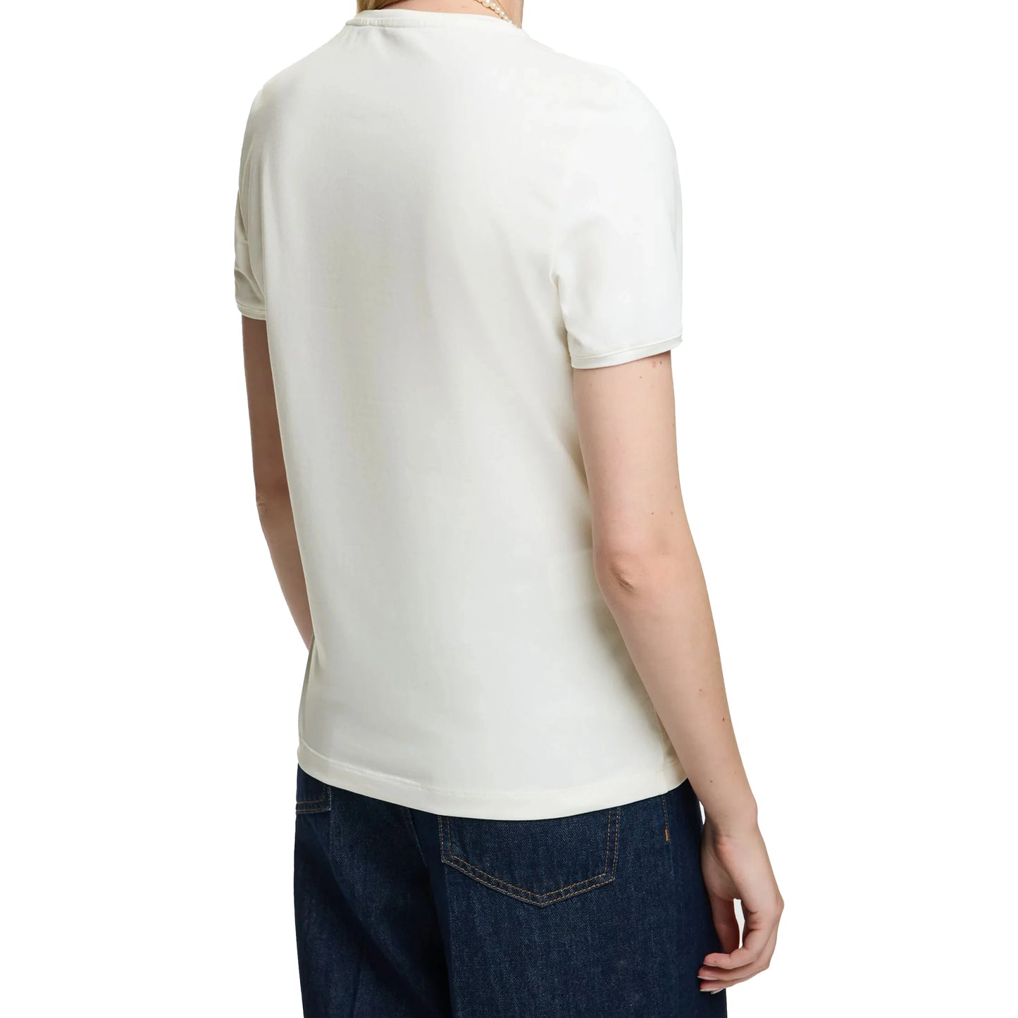 CHCH 2025 Women's Summer Beaded Cotton T-Shirt