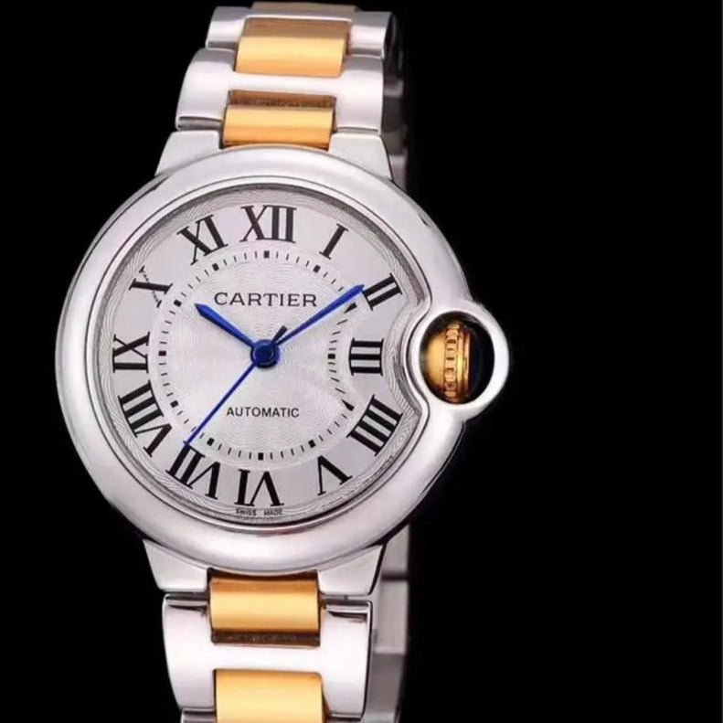 Men And Women Stainless Steel  Automatic Watch in 33MM 36MM 42MM Inspired By Cartieres Heritage of Precision