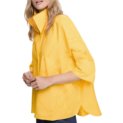 Women’s Stand-Up Collar Loose Blouse