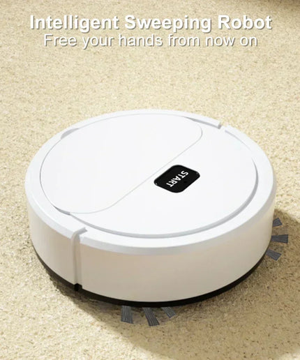 Automatic Portable Mini Home Floor Robotic Vacuum Cleaner USB Rechargeable Wet Dry Three-In-One Sweeping Machine for Home