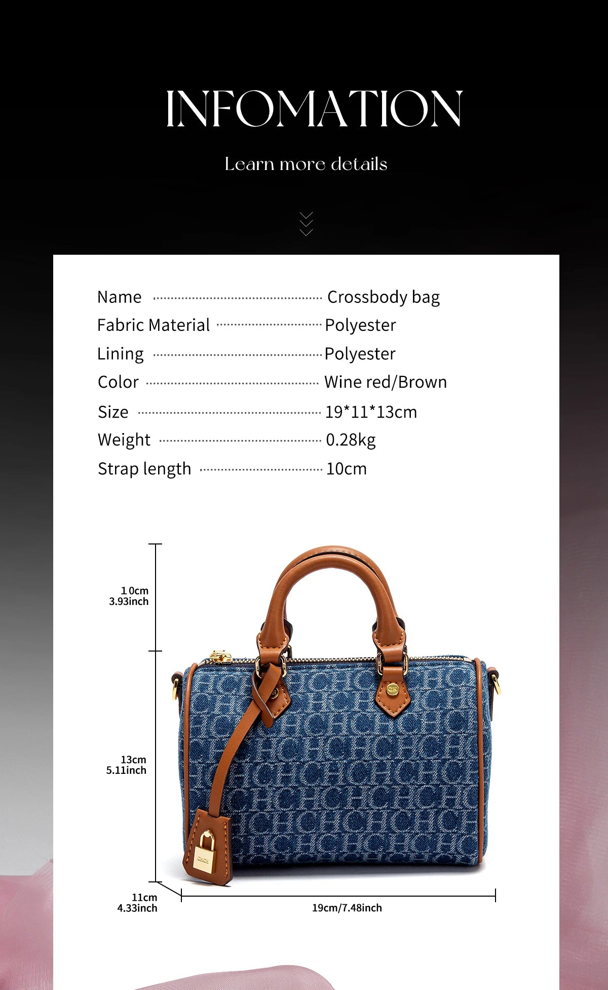 CHCH Women's Shoulder Bag