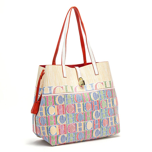 CHCH Women’s Printed Large-Capacity Tote Bag