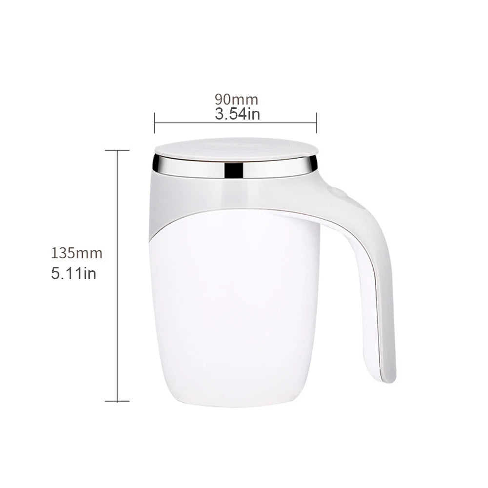 Automatic Self-Stirring Stainless Steel Mug