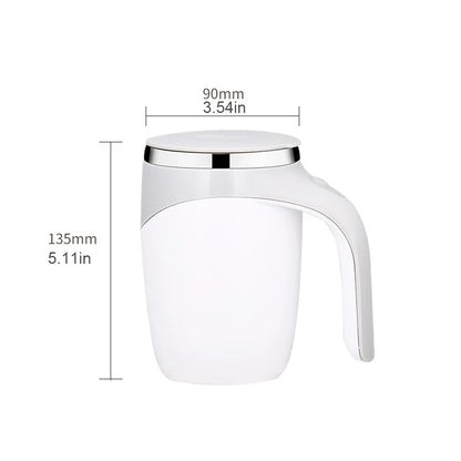 Automatic Self-Stirring Stainless Steel Mug