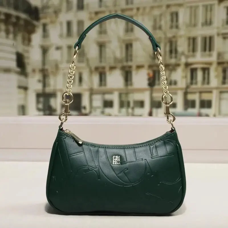 CH Women’s Bent‑Moon Shoulder &amp; Crossbody Bag