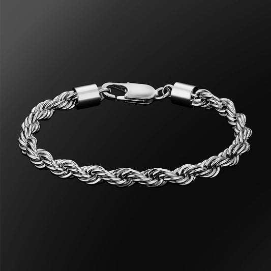 USA Twisted Rope Chain Anti Tarnish Bracelet